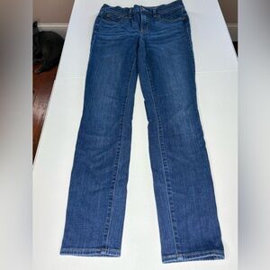 J. Crew Mid rise, Style G7338, Skinny Stretch jeans Women W28 Inseam29 Rise8 1/2